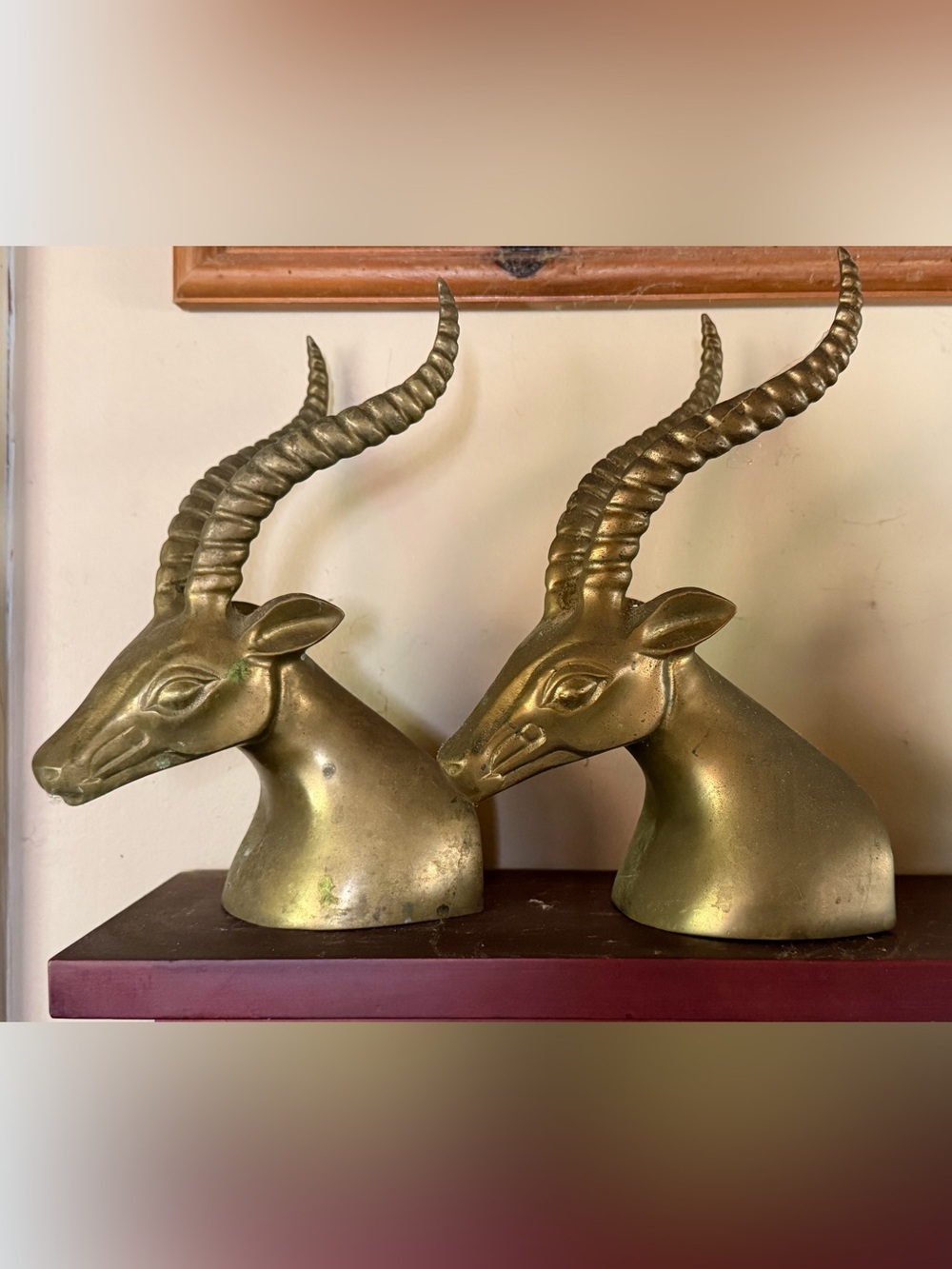 Brass Bookends